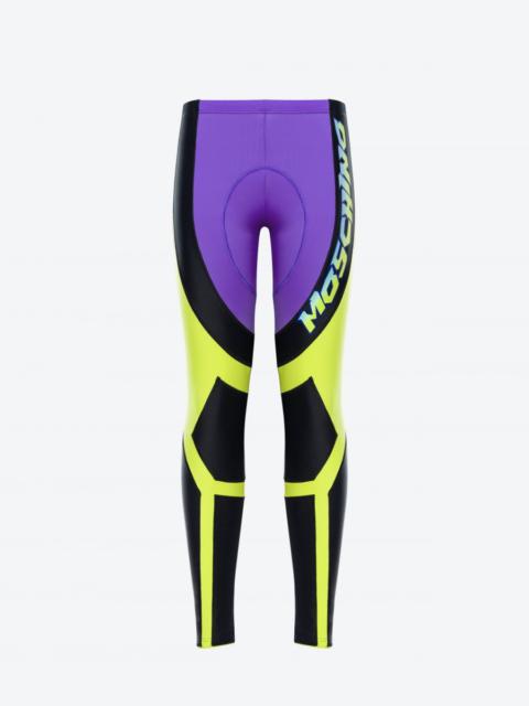 Moschino MOSCHINO SURF LOGO LYCRA LEGGINGS