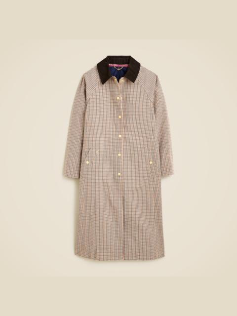 J.CREW Women's long Barn Jacket™ in plaid