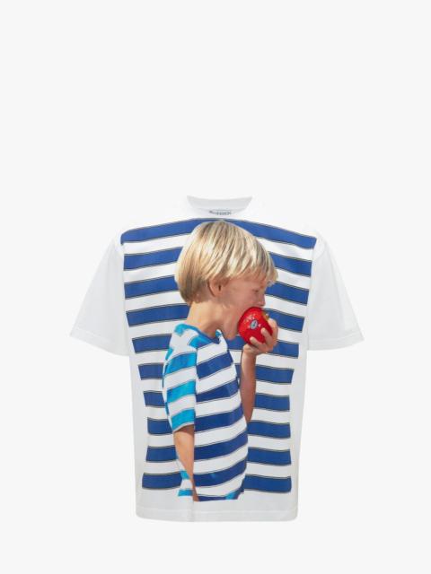 JW Anderson BOY WITH APPLE OVERSIZED T-SHIRT