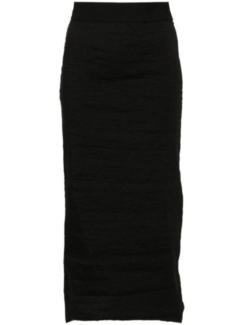 UMA WANG Celeno midi skirt