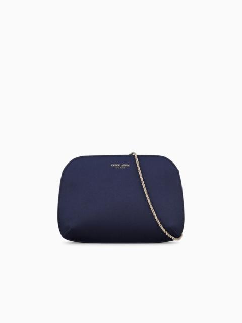 GIORGIO ARMANI Satin La Prima clutch bag
