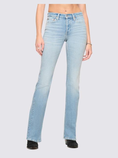 RE/DONE Comfort Stretch 70s Bootcut - Opal Indigo