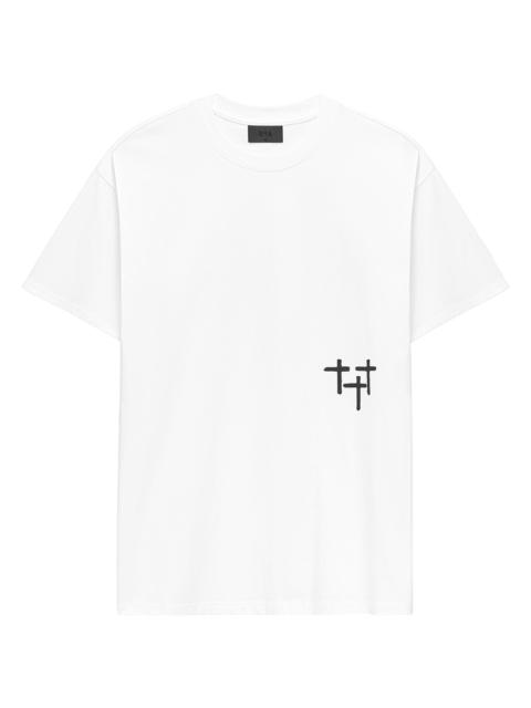 RTA Men's Exodus Colin Oversized T-Shirt - White Smoky Stars