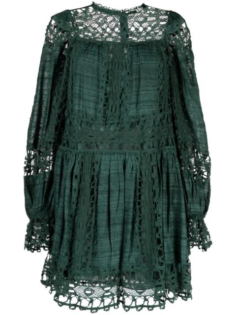 ULLA JOHNSON Lata lace minidress