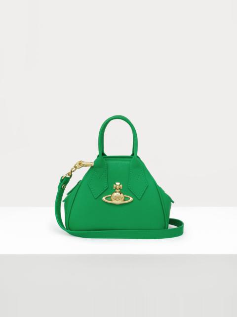 Vivienne Westwood SAFFIANO MINI YASMINE HANDBAG