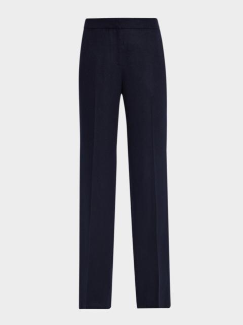 Lafayette 148 New York Lafayette Flare-Leg Camel Hair Pants