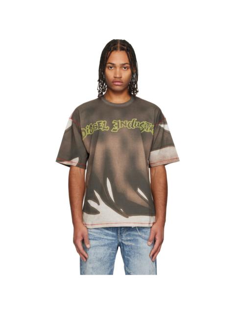 Diesel Brown T-Boxt-Show T-shirt