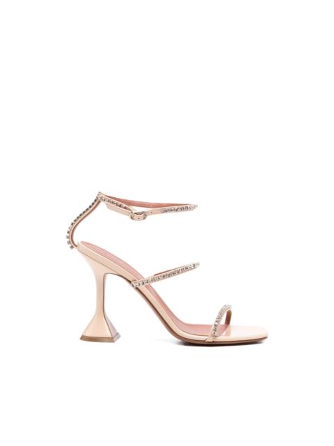 Amina Muaddi Gilda crystal-embellished sandals