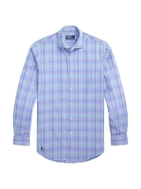 Polo Ralph Lauren Men's Classic Fit Poplin Button-Front Shirt - Blue Green Multi
