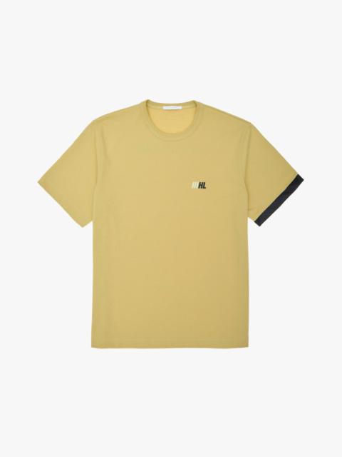 Helmut Lang SLANT LOGO TEE