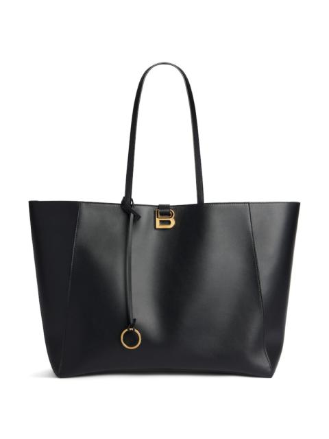 BALENCIAGA Women's Hourglass Soft Large Tote Bag  in Black