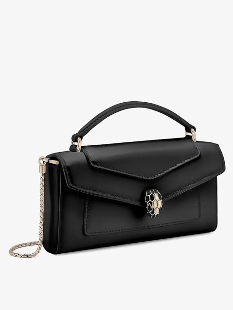 BVLGARI Serpenti Forever leather cross-body bag