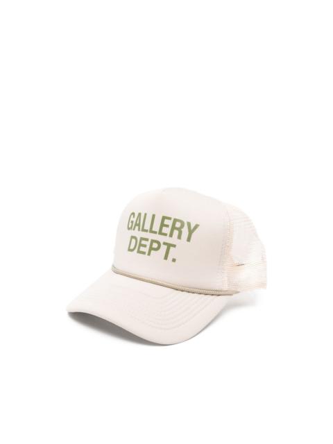 GALLERY DEPT. logo-print trucker hat