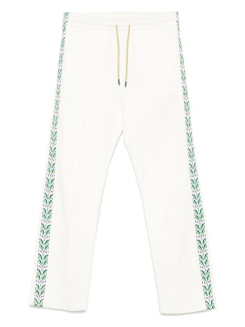 CASABLANCA laurel tape track pants