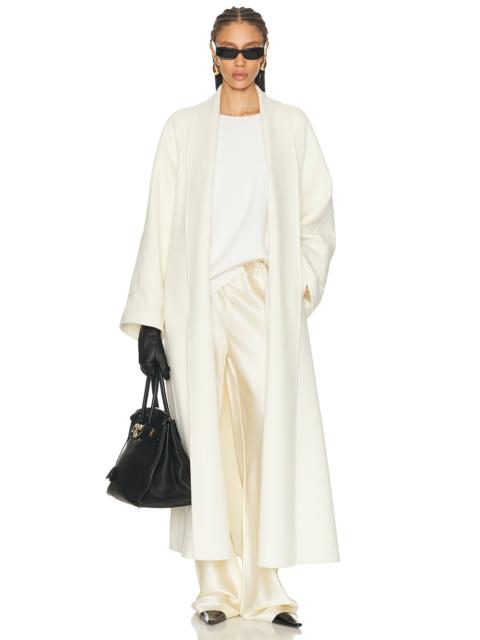 NOUR HAMMOUR Sima Wool Coat