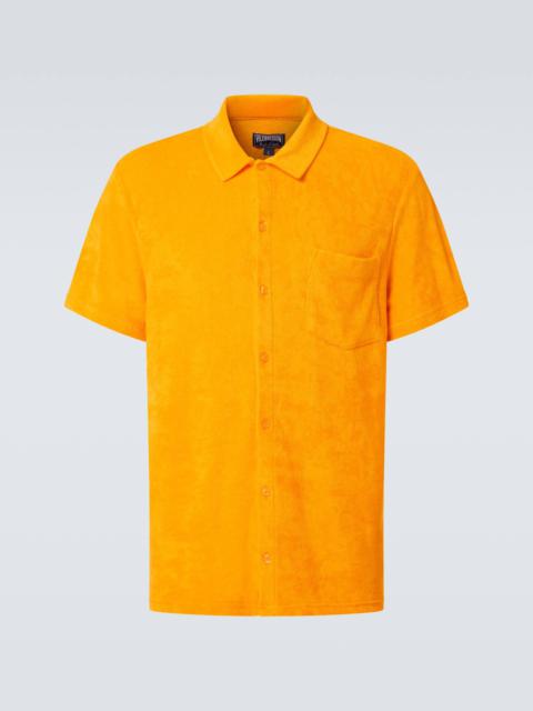 Vilebrequin Charli cotton-blend bowling shirt