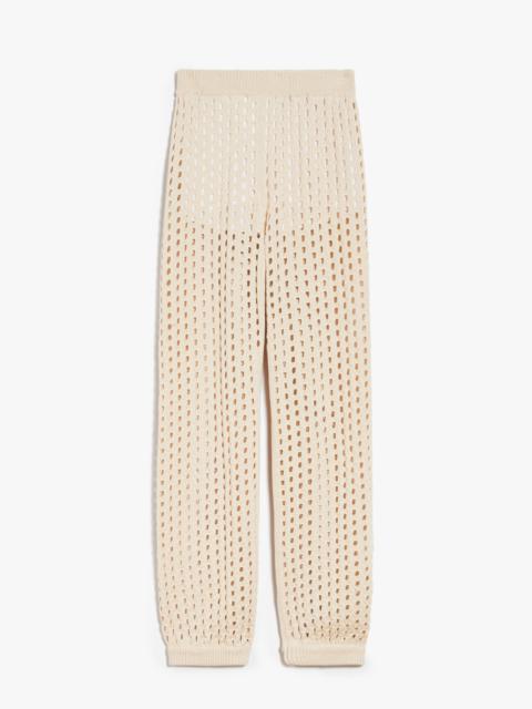 CECINA Mesh joggers in cotton