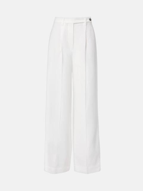 Brunello Cucinelli High-rise wide-leg pants