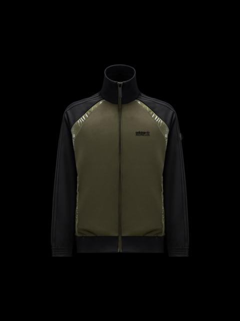 Moncler Acetate Zip-Up Sweatshirt