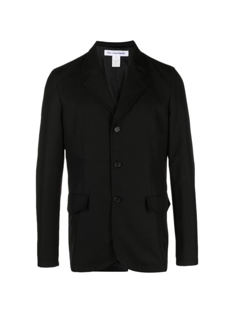 notched single-breasted blazer