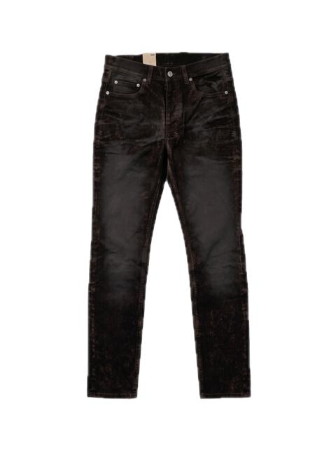 Ksubi Chitch Chocolate Blur Relaxed Denim Jeans "Brown" KSU018