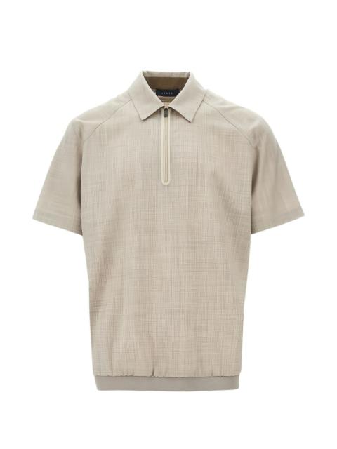 SEASE half-zip polo shirt