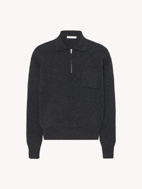 Halvar Polo Sweater in Cashmere