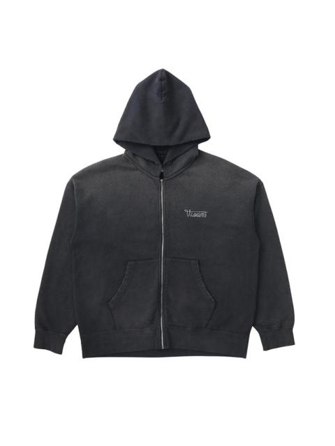 visvim JUMBO SB HOODIE F.Z. DISTRICT CRASH BLACK