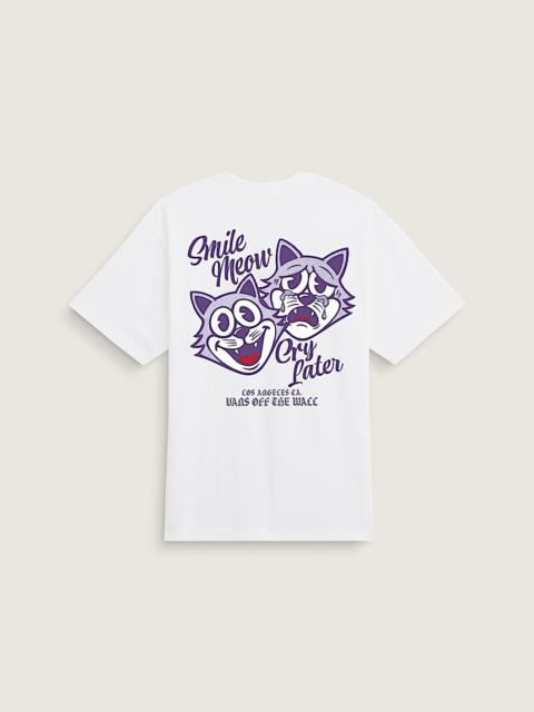 Vans Smile Meow Cry Later Short Sleeve Tee