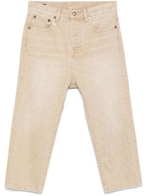 R13 cropped jeans