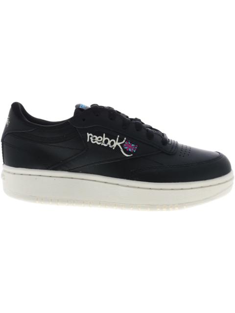 Reebok Reebok Club C Double Black Chalk Laser Pink (Women's)