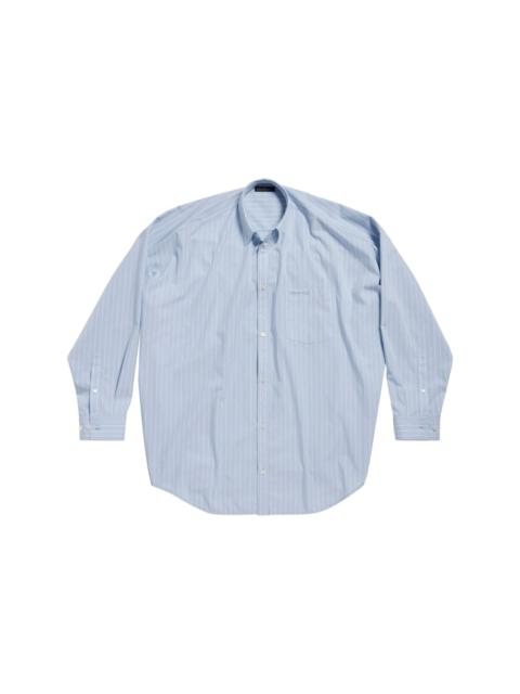 BALENCIAGA striped cotton shirt