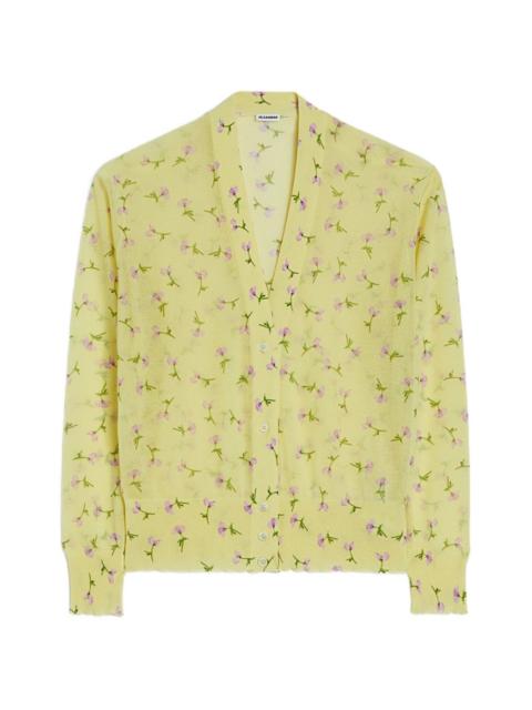 Jil Sander printed cardigan