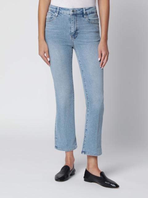 FRAME The Reboot Crop jeans in Lark light blue