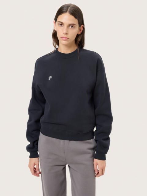 PANGAIA Womens Heavyweight Sweatshirt - Black