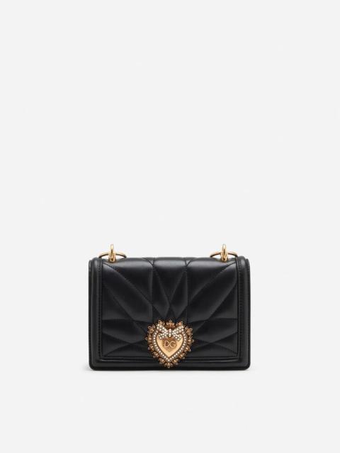 Dolce & Gabbana Devotion mini bag in matelassé nappa leather