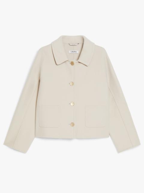 'S Max Mara SOGNO Single-breasted double-faced wool jacket