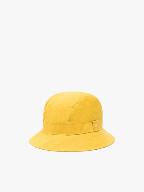 Mackintosh RAINIE YELLOW WAXED COTTON BUCKET HAT