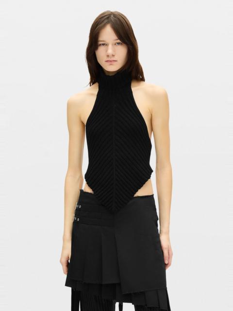 Ann Demeulemeester Almida Diagonal Handkerchief Top