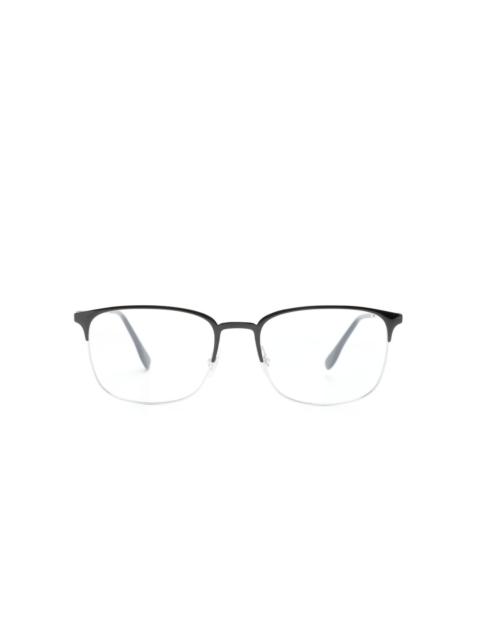 Ray-Ban wayfarer-frame glasses