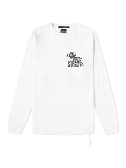 Ksubi Ksubi Long Sleeve Graff Kash T-Shirt