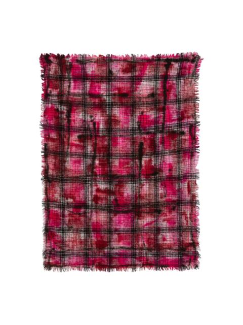 Faliero Sarti checked scarf