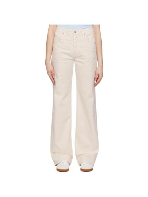 Citizens of Humanity Beige Annina 33" Jeans
