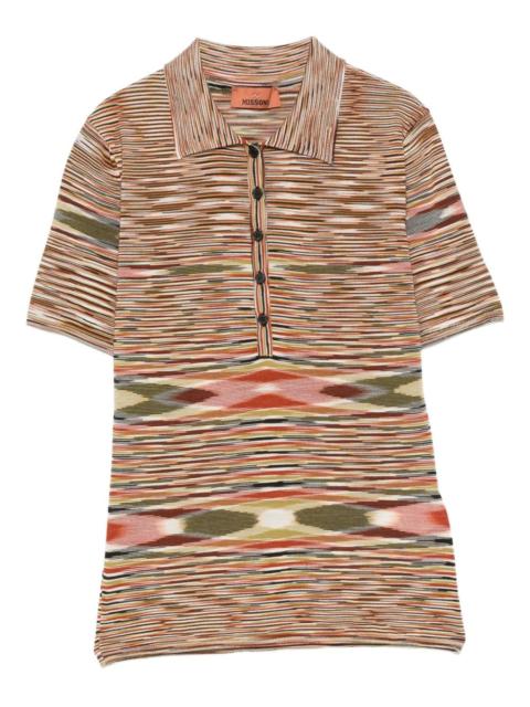 Missoni striped polo shirt