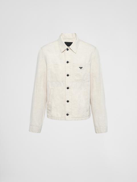 Prada Chambray blouson jacket