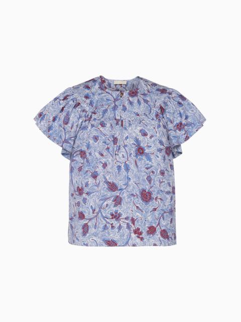 ULLA JOHNSON Perline SS Cotton Blouse