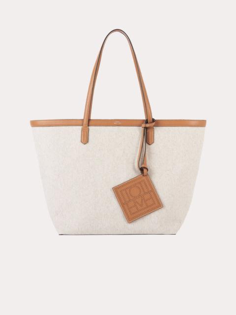 Reversible Canvas Travel Tote