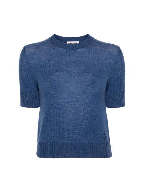 + JW-initials wool jumper