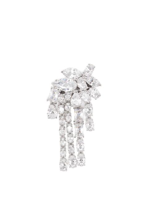 self-portrait Self-portrait Crystal-embellished Drop Earrings