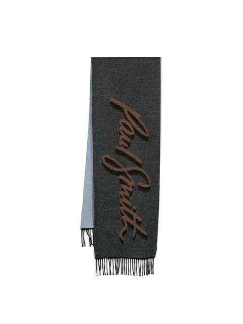 Paul Smith logo-jacquard scarf